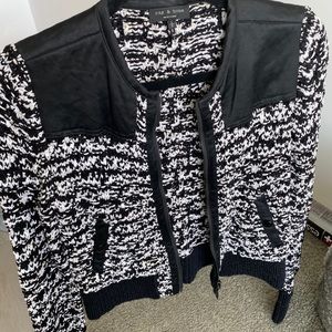 Rag & Bone Knit Sweater Jacket